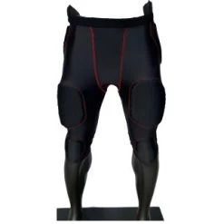 American Football Compression 7-Pocket Girdle Black/red - Senior
