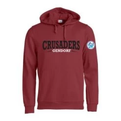 Crusaders Fan-Hoody Senior - Bordeaux