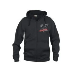Eisbären Burgau Fan-Full-Zip-Hoody "Black