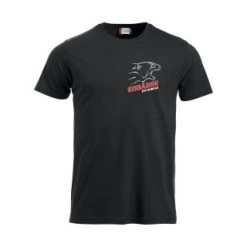 Eisbären Burgau Fan-TShirt "Front & Back" - Black
