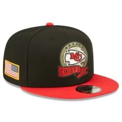 NewEra NFL 22 Salute To Service 9FIFTY Snapback Cap - Kansas City Chiefs