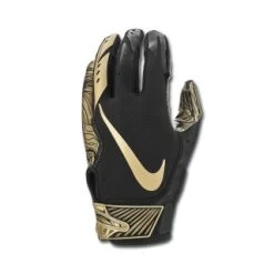 Nike Vapor Jet 5.0 Glove, Black/Metallic Gold
