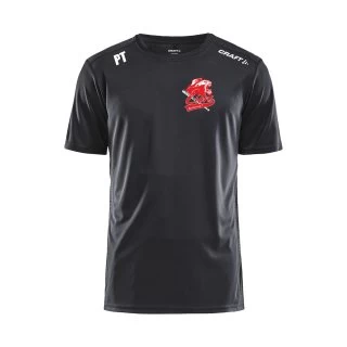 Craft Red Lions Team-Funktions-T-Shirt- Junior - Black