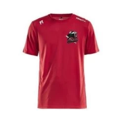 Craft Red Lions Team-Funktions-T-Shirt- Junior - Red